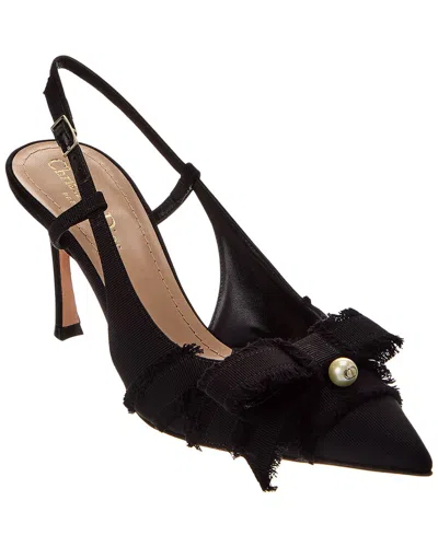 Dior Aable Grosgrain Pump In Black