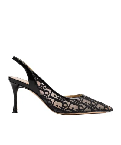 Dior Aable Slingback Pump In Black