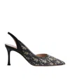 Dior Aable Slingback Pump In Multi
