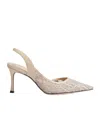 Dior Aable Slingback Pump In Neutral