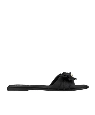 Dior Aable Slippers In Black