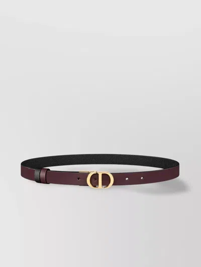 Dior Adjustable Reversible Signature Belt