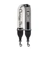 Dior Adjustable Shoulder Strap With Ring In Black