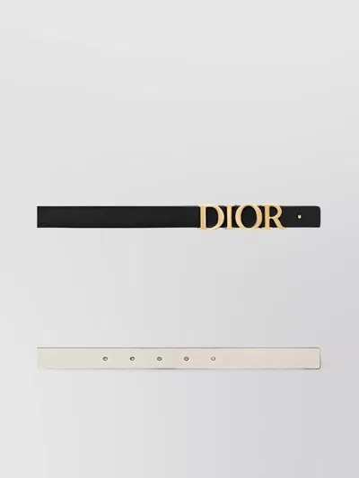 Dior Adjustable Signature Reversible Belt