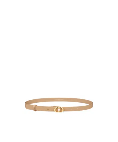 Dior Adjustable Waist Belt In Nude