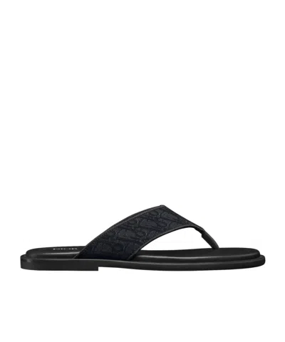 Dior Alias Thong Sandal In Black