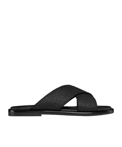 Dior Alias Sandals In Black