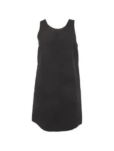 Pre-owned Dior A-line Midi Dress In Black