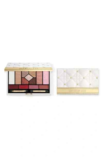 Dior All-in-one Makeup Palette For Eyes, Lips & Face In Transparent