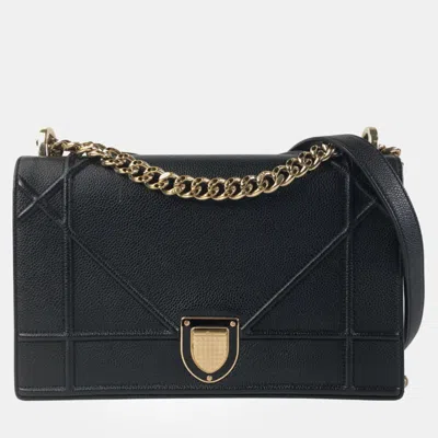 Pre-owned Dior Ama Shoulder Bag In Black