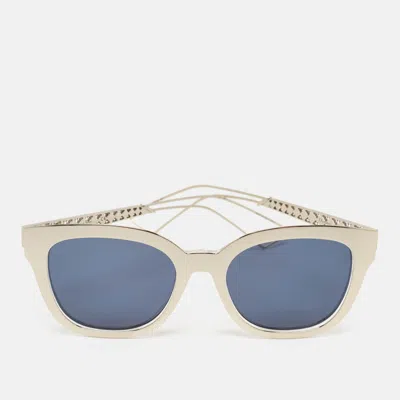 Pre-owned Dior Ama1 Aviator Sunglasses In Blue