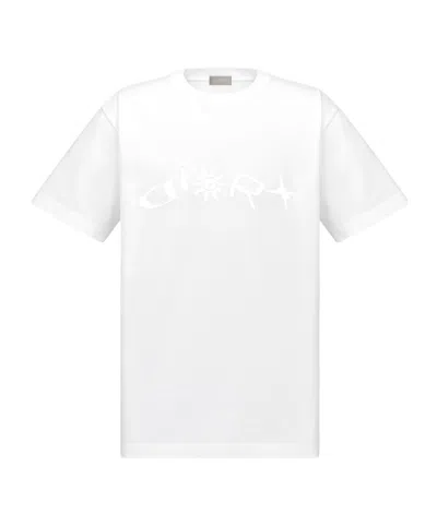 Dior And Lewis Hamilton T-shirt, Relaxed Fit In White