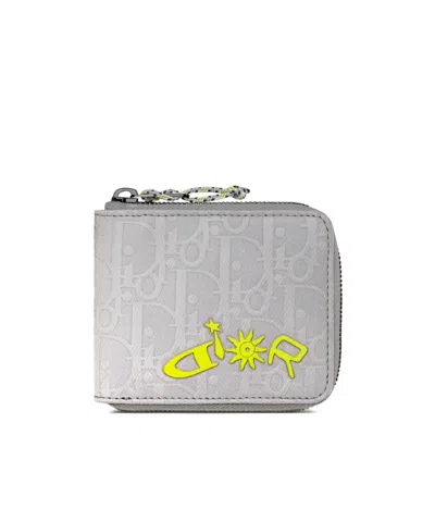 Dior And Lewis Hamilton Zipped Wallet