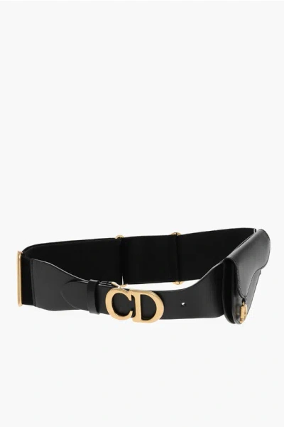 Dior Anjustable Signature Belt With Saddle Detail 60mm