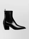 Dior Ankle Boots With Block Heel And Elastic In Black