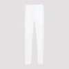 Dior Logo Details Cashmere Sweatpants In Ivory