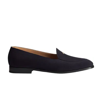 Pre-owned Dior Antibes Loafer 'deep Blue' | Men's Size 41