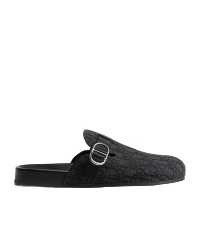 Dior Aqua Mule In Black