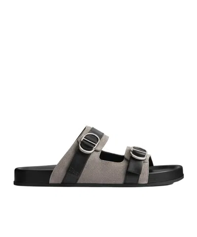 Dior Aqua Sandal In Black