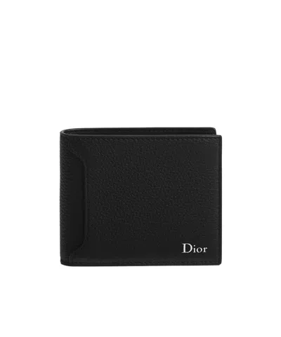 Dior Archie Bifold Wallet In Black