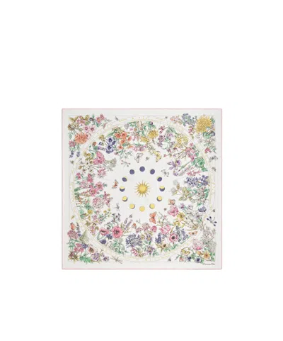 DIOR DIOR ASTRAL FLOWERS 90 SQUARE SCARF