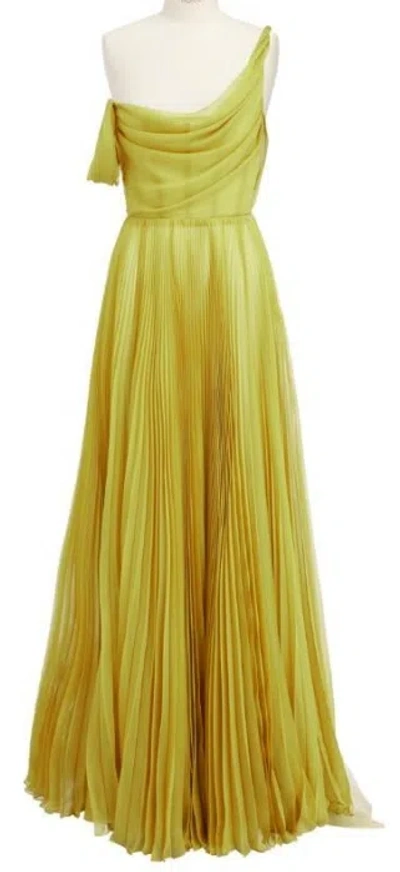 Dior Asymmetrical Dress In Brown