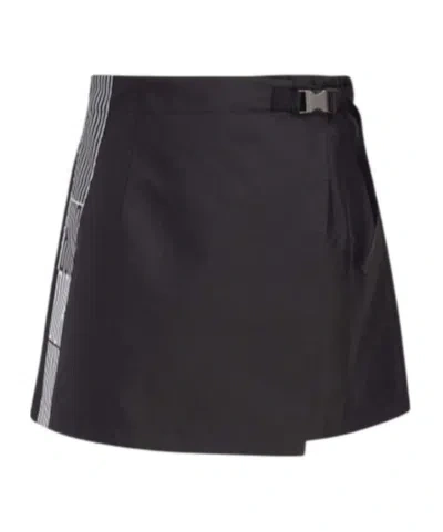 Dior Asymmetrical Skirt In Black