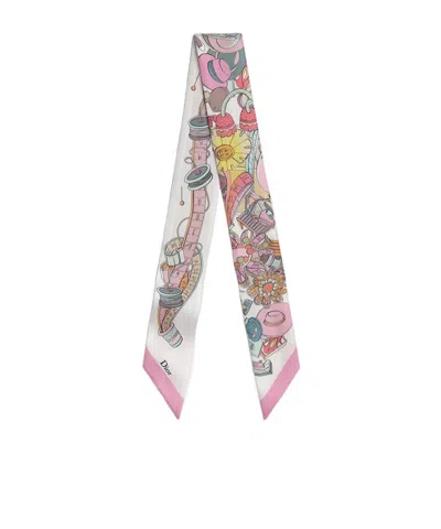 Dior Atelier Mitzah Scarf In Multi
