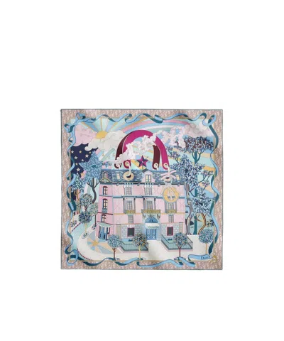 Dior Avenue90 Square Scarf In Multi