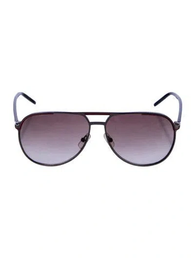 Pre-owned Dior Aviator Gradient Sunglasses In Multi