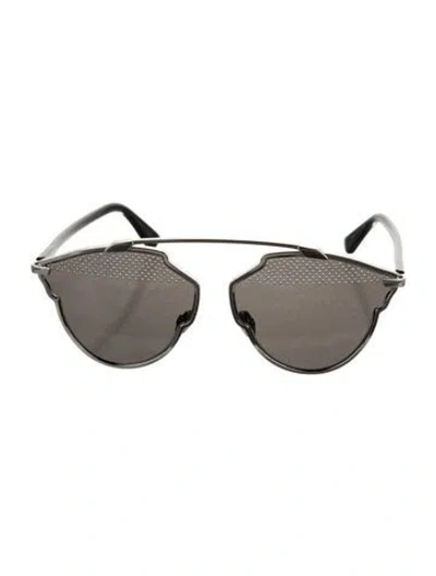 Pre-owned Dior Aviator Mirrored Sunglasses In Multi