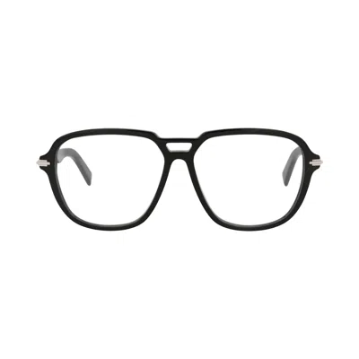 Pre-owned Dior Aviator Optical Glasses 'black/transparent' | Men's Size Onesize