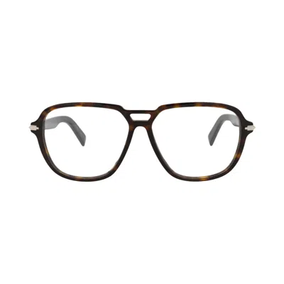 Pre-owned Dior Aviator Optical Glasses 'havana/transparent' | Brown | Men's Size Onesize