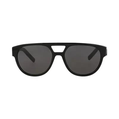 Pre-owned Dior Aviator Sunglasses 'black/smoke' | Men's Size Onesize