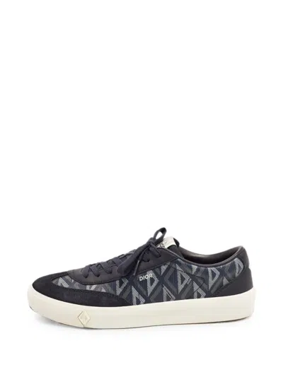 Pre-owned Dior B101 Cd Diamond Sneakers In Blue