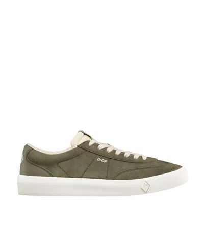 Dior B101 Low-top Casual Sneakers In Green