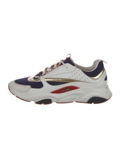 Pre-owned Dior B22 Athletic Sneakers In Blue