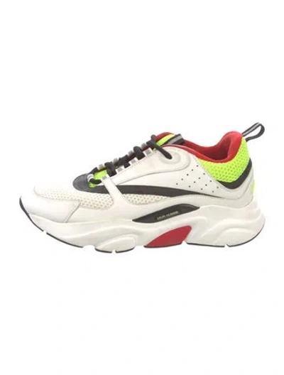 Pre-owned Dior B22 Athletic Sneakers In White