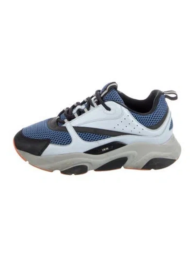 Pre-owned Dior B22 Chunky Sneakers In Blue