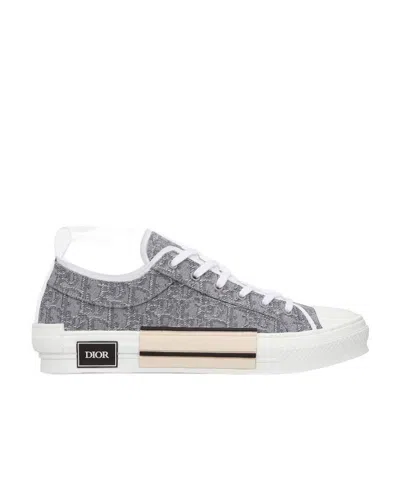 Dior B23 Low-top Casual Sneakers In White