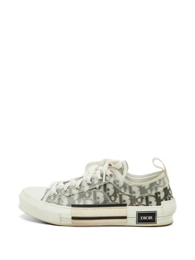 Pre-owned Dior B23 Low-top Sneakers In White