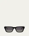 Dior B23 S1i Sunglasses In Shiny Black/smoke Polarized