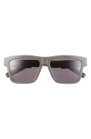 Dior B23 S4i Rectangular Sunglasses In Gray