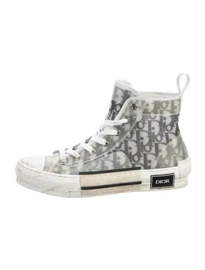 Pre-owned Dior B23 Sneakers In Grey