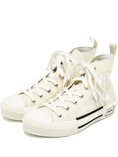 Pre-owned Dior B23 Sneakers In White