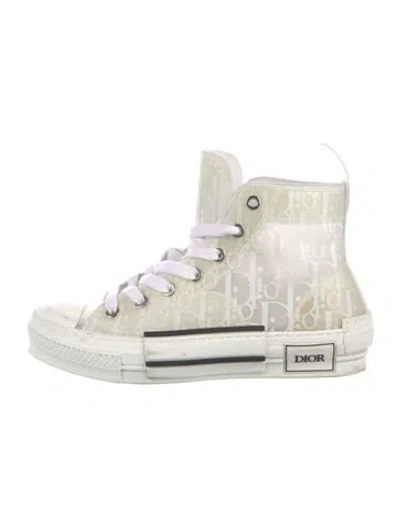 Pre-owned Dior B23 Sneakers In White