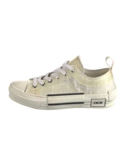 Pre-owned Dior B23 Sneakers In White