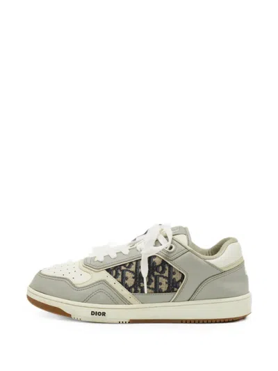Pre-owned Dior B27 Low-top Sneakers In Gray