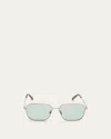 Dior B27 S2i Sunglasses In Grey/other/green Mirror