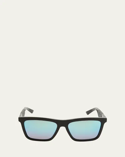 Dior B27 S2i Sunglasses In Shiny Palladium/green Mirror